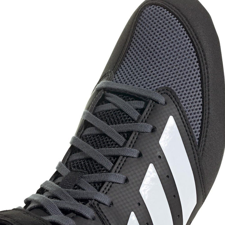 Adidas Mat Hog 2.0 Wrestling Boots - Black/White-FEUK