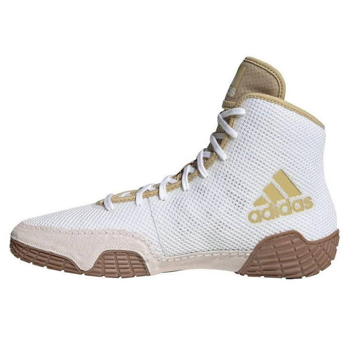 Adidas Tech Fall 2.0 Wrestling Boots - White/Gold-Adidas