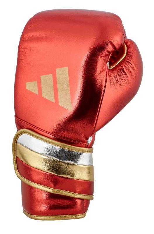 Adidas Adispeed Boxing Gloves - Red/Gold - 18oz (MF)