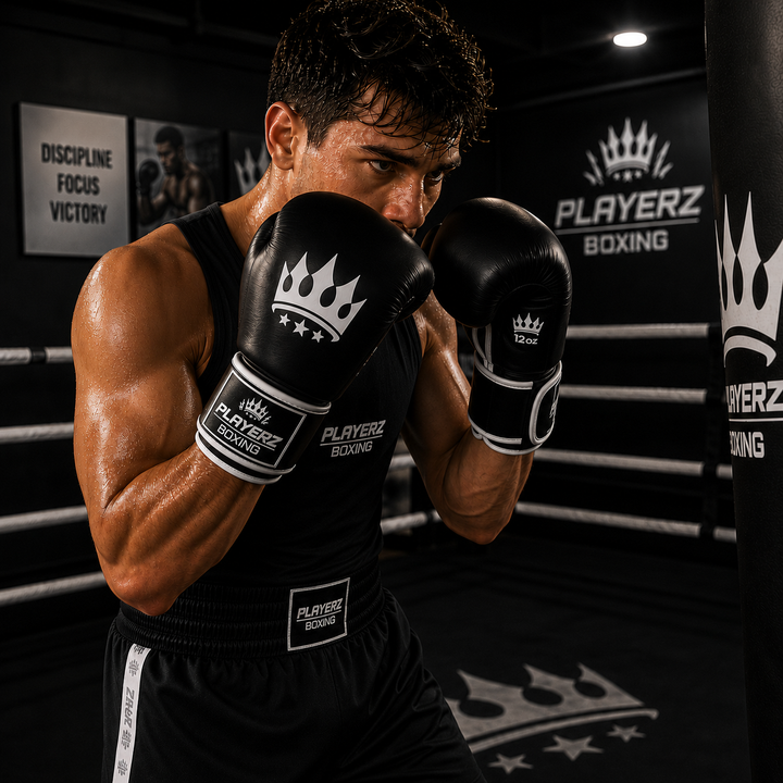 Playerz SparTech Boxing Set - Black