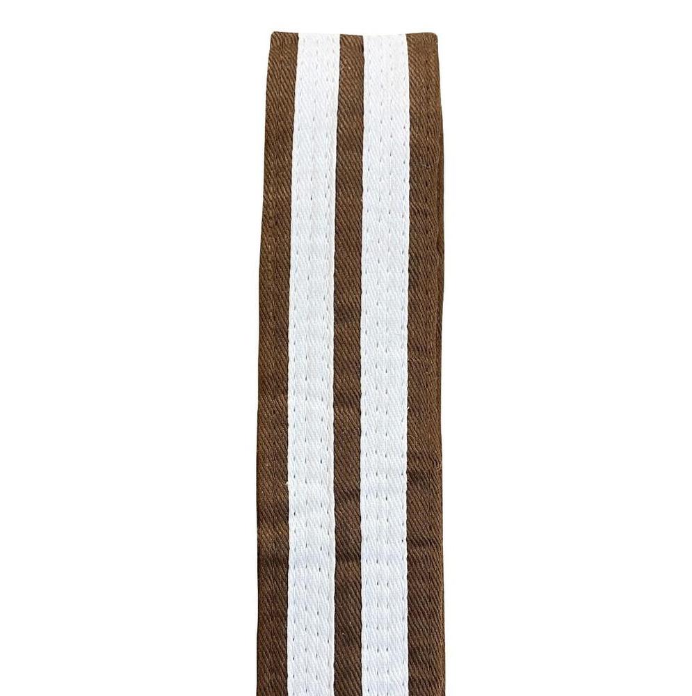 Cimac White Striped Belt - 2 Stripe-Cimac