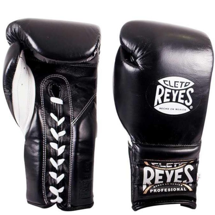 Cleto Reyes Lace Sparring Boxing Gloves - Black