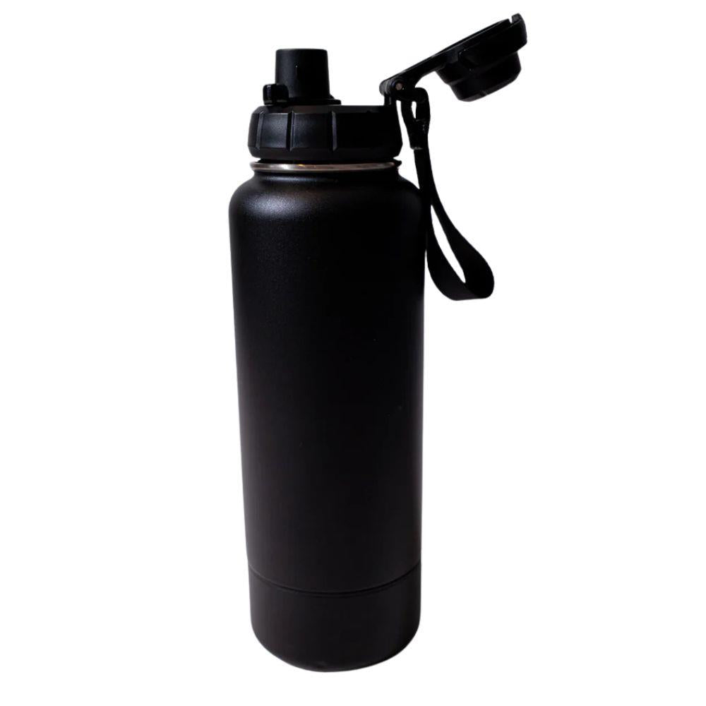 Digit Tape Stainless Steel Water Bottle with Storage – 950ml-Digit Tape