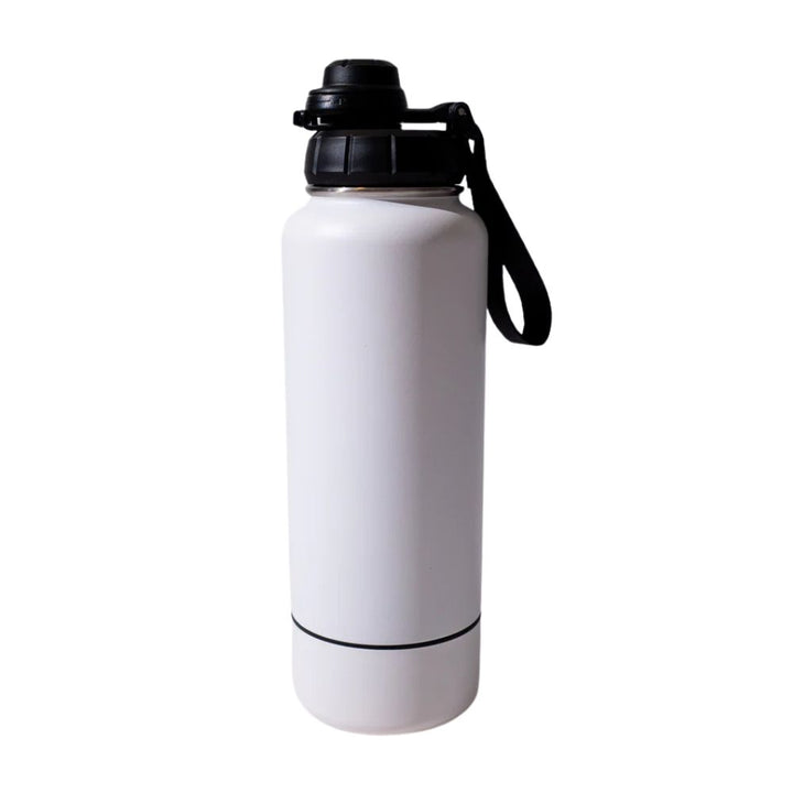Digit Tape Stainless Steel Water Bottle with Storage – 950ml-Digit Tape
