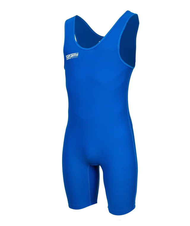 Tatami Wrestling Singlet - Blue - Small