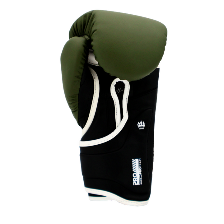 Playerz ProTech Boxing Gloves Velcro - Khaki