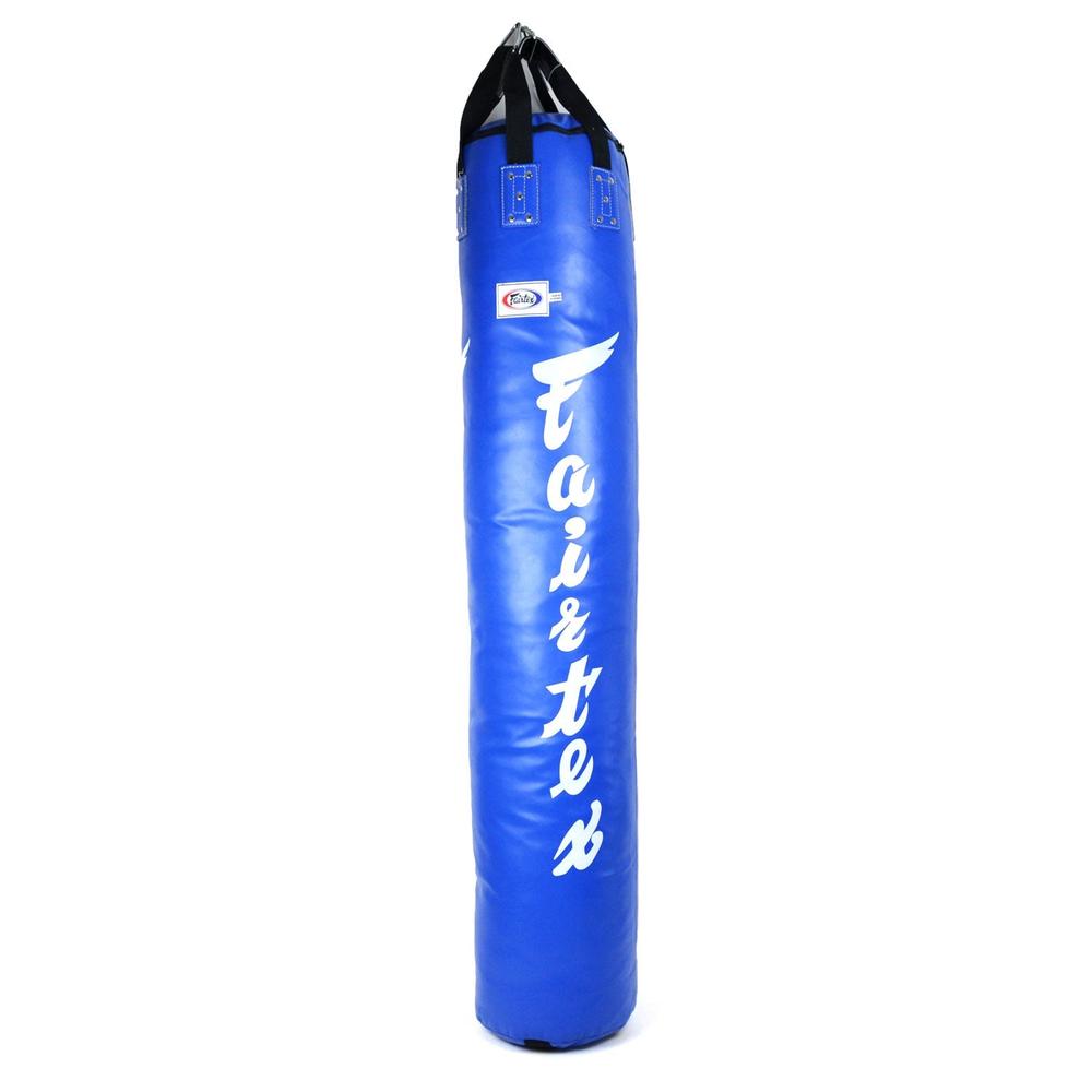 Fairtex HB6 6ft Muaythai Banana Bag - Blue (FILLED)-Fairtex