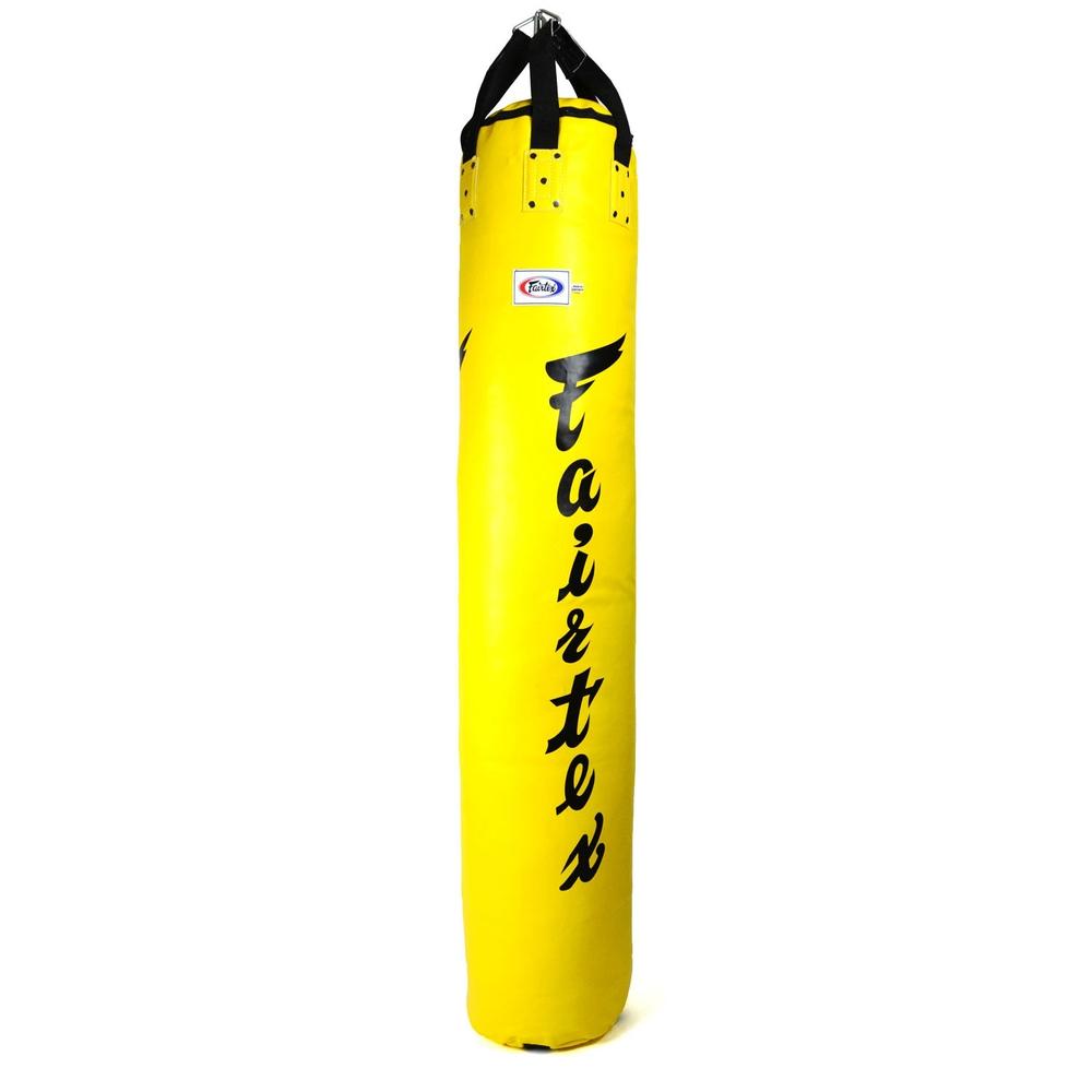 Fairtex HB6 6ft Muaythai Banana Bag - Yellow (FILLED)-Fairtex