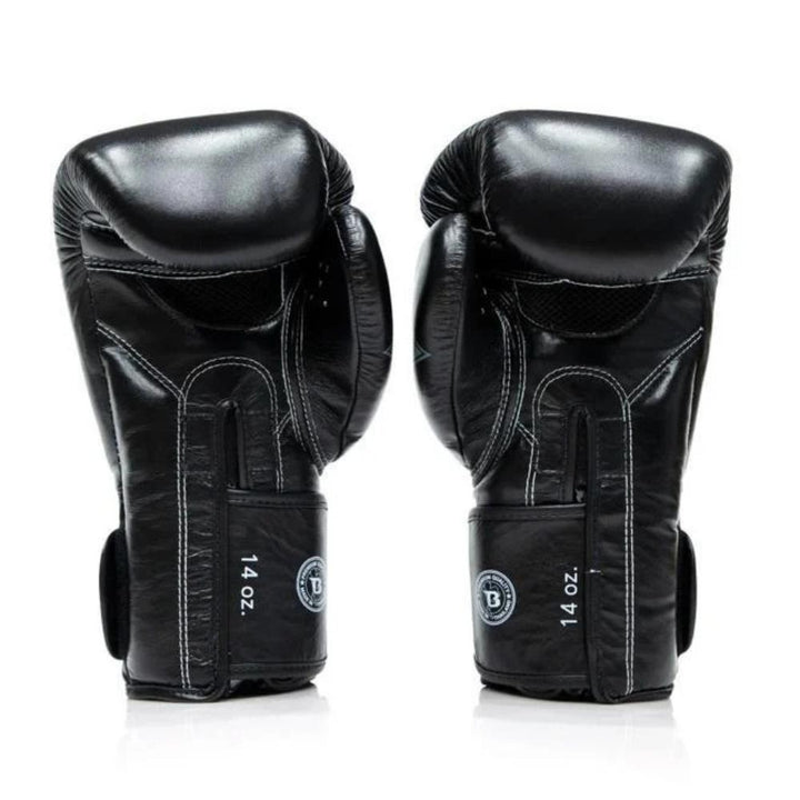 Fairtex X Booster Muay Thai Boxing Gloves - Black/Grey-Fairtex