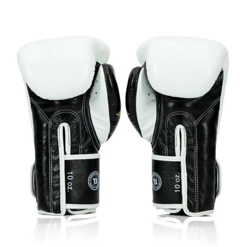 Fairtex X Booster Muay Thai Boxing Gloves - White/Gold-Fairtex