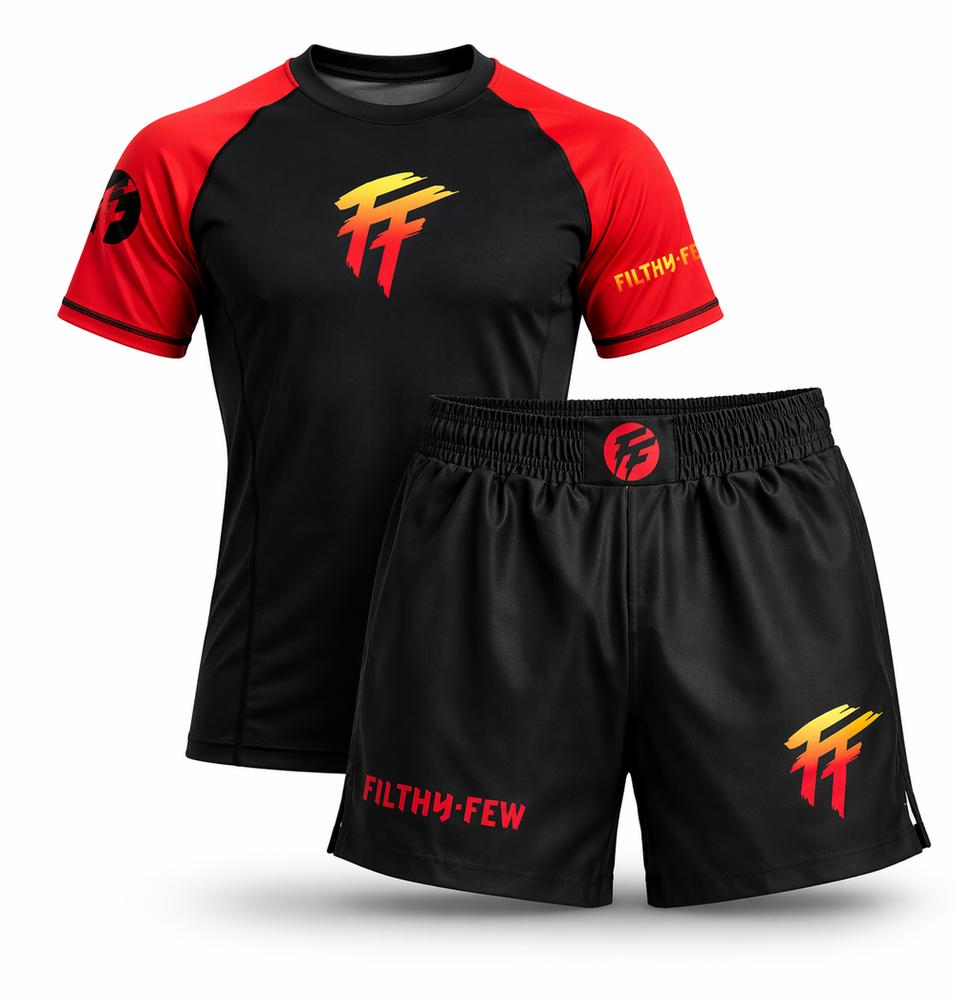 Filthy Few Fight No Gi Set - Black-Fight Equipment UK