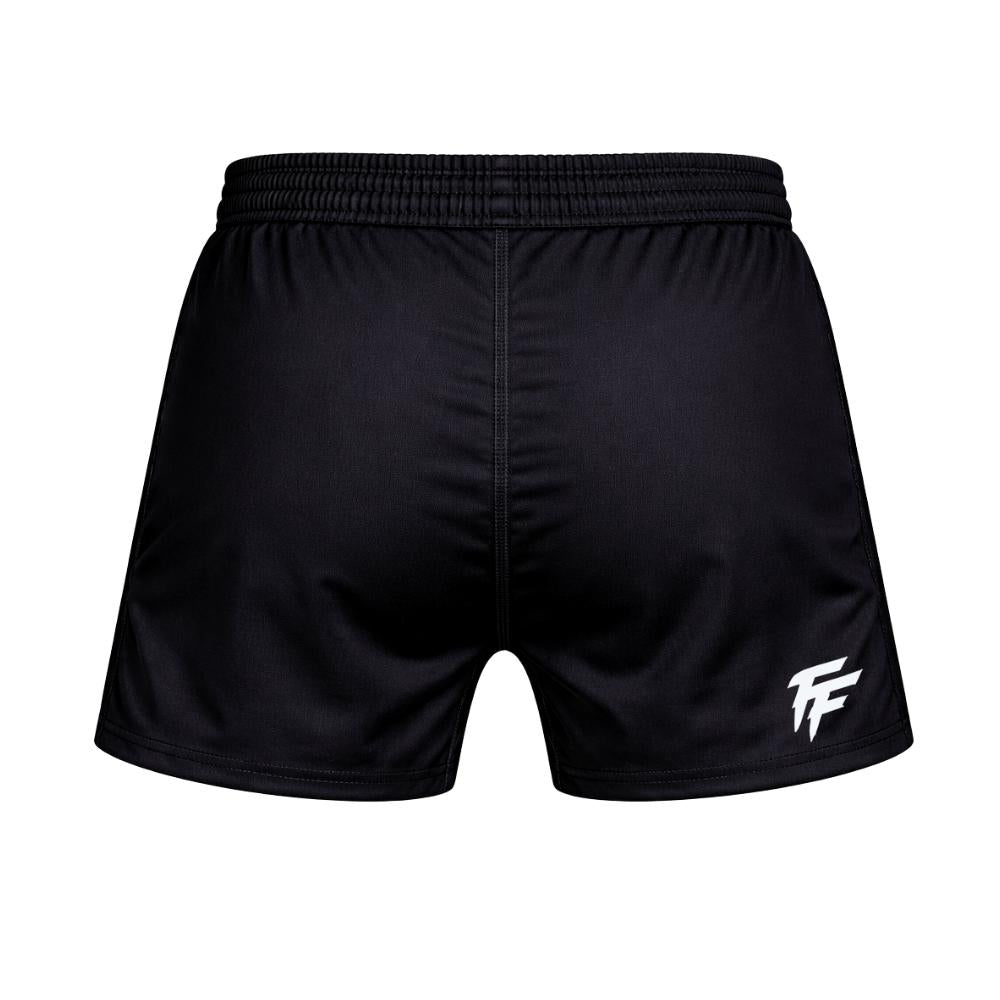 Filthy Few Ghost High Cut Shorts - Black/White-Filthy Few