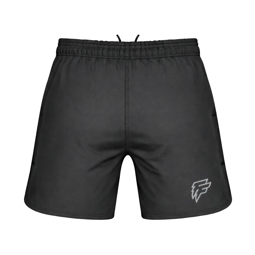 Filthy Few Titan High Cut Shorts - Grey-Filthy Few
