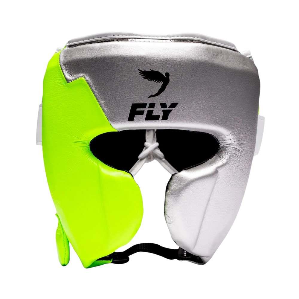 Fly Knight X Head Guard - Silver Neon-Fly