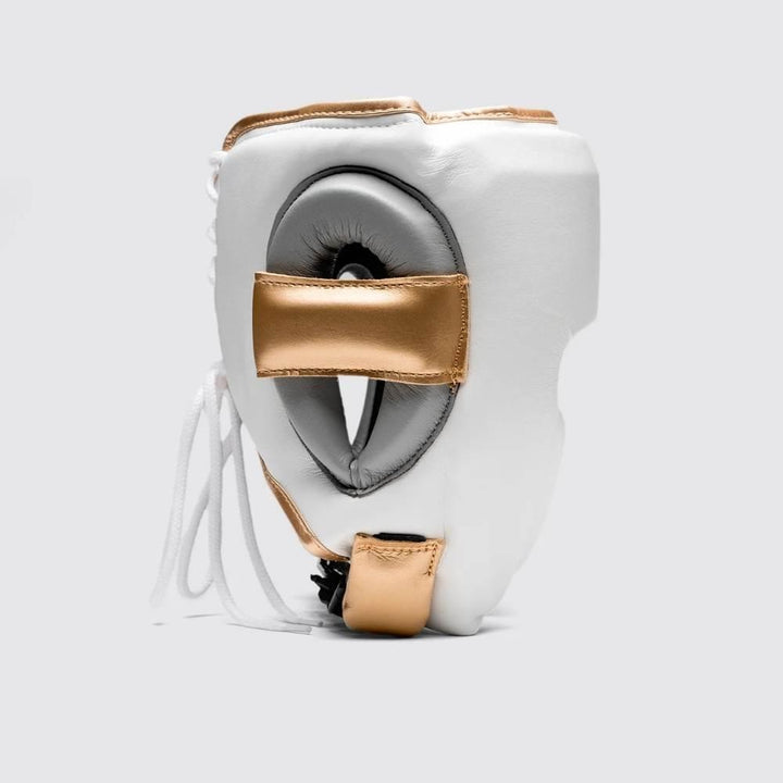 Fly Knight X Head Guard - White/Grey/Gold-Fly