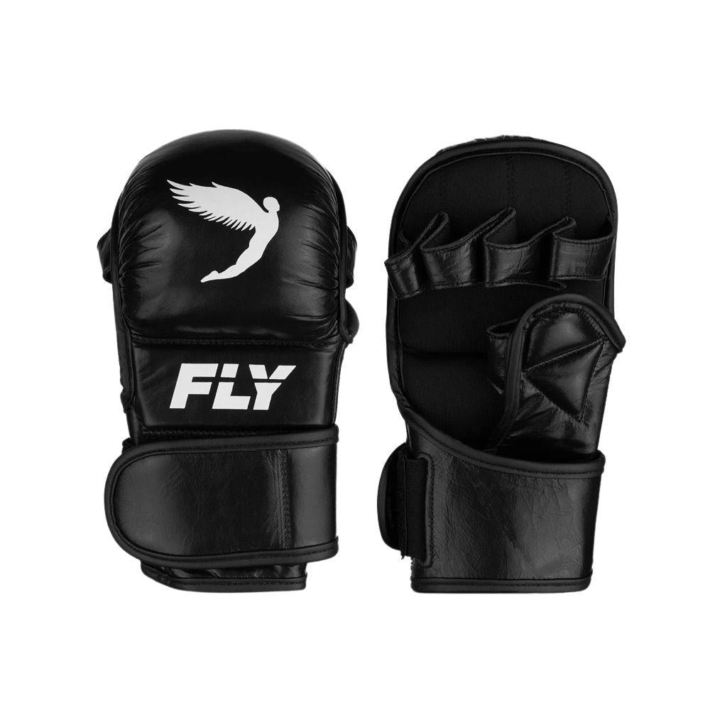Fly Shadow MMA Sparring Gloves - Black