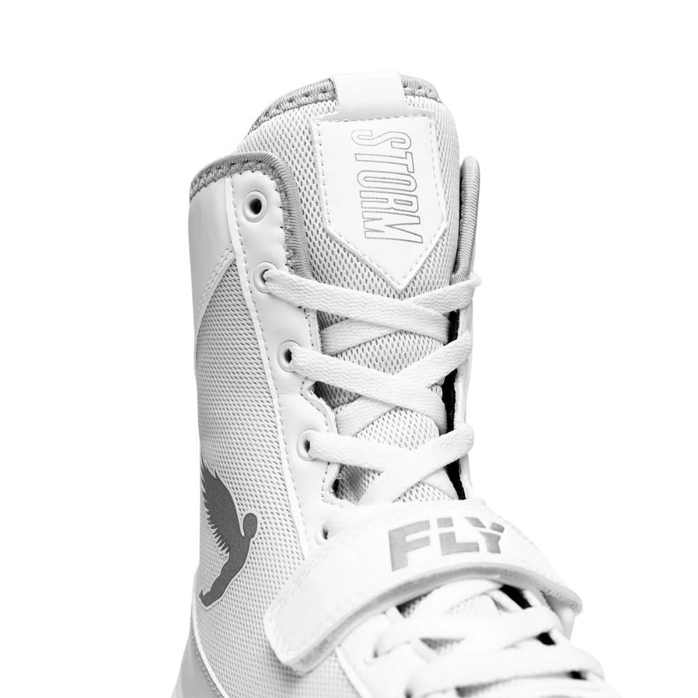 Fly Storm 2 Boxing Boots - White/Grey-Fly