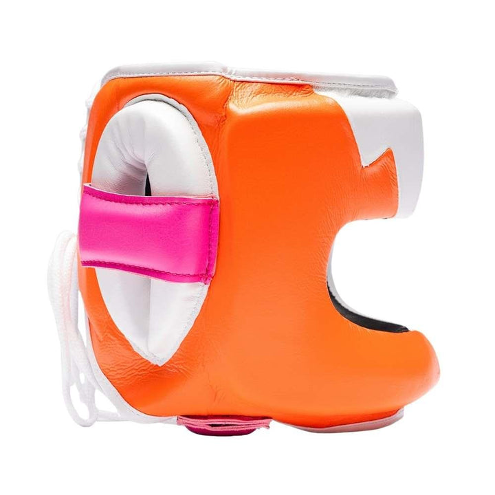Fly Superbar X Head Guard - White/Pink/Orange-Fly