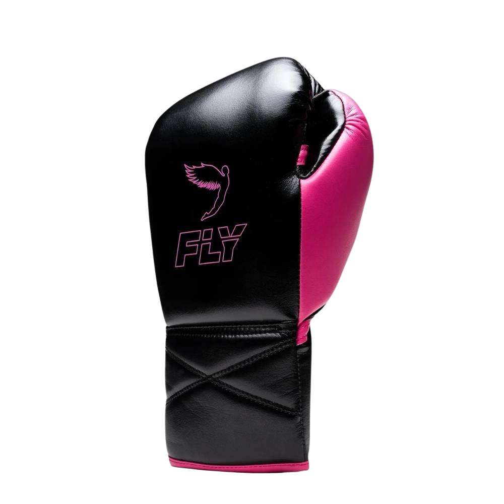 Fly Superlace Pro X 2 Gloves Black/Knockout Pink-Fly