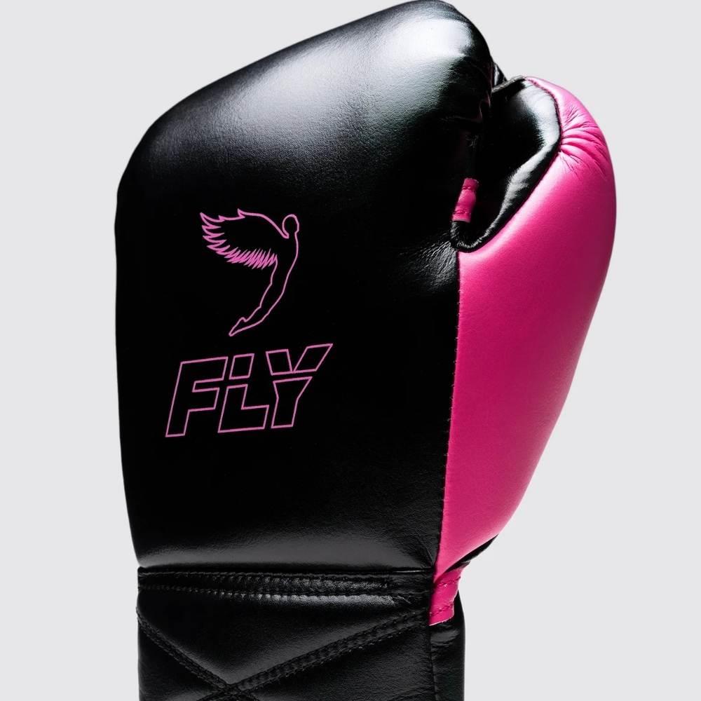 Fly Superlace Pro X 2 Gloves Black/Knockout Pink-Fly