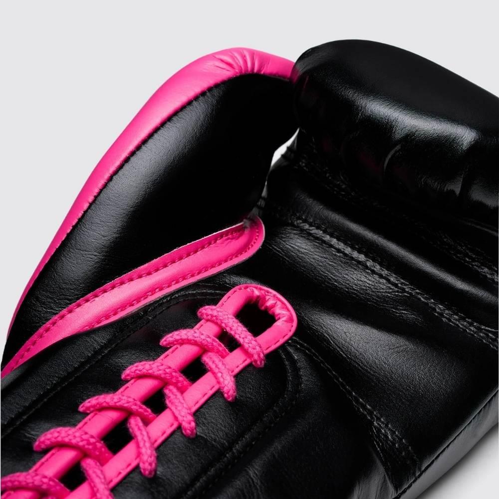 Fly Superlace Pro X 2 Gloves Black/Knockout Pink-Fly