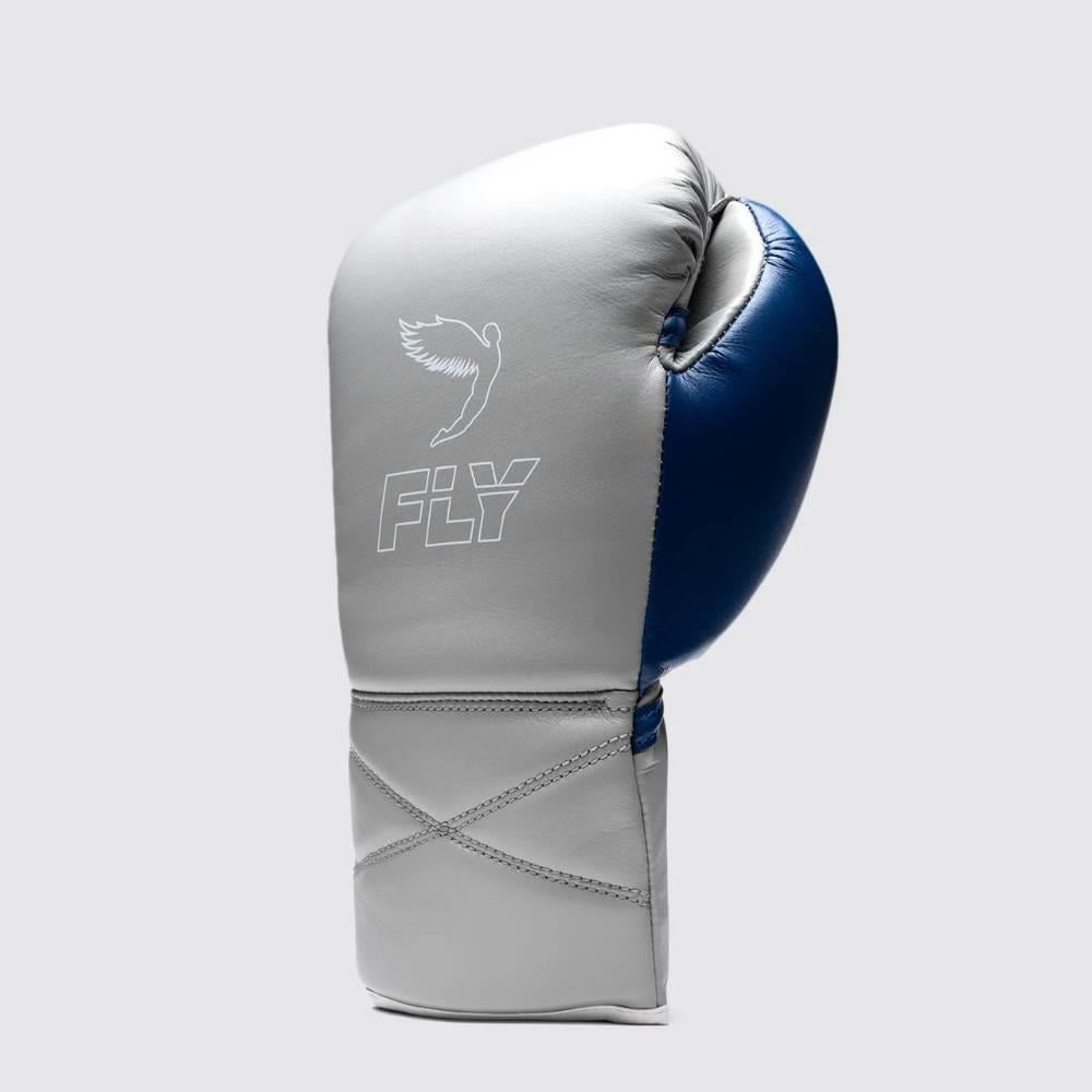 Fly Superlace Pro X 2 Gloves Grey/Space Blue-Fly