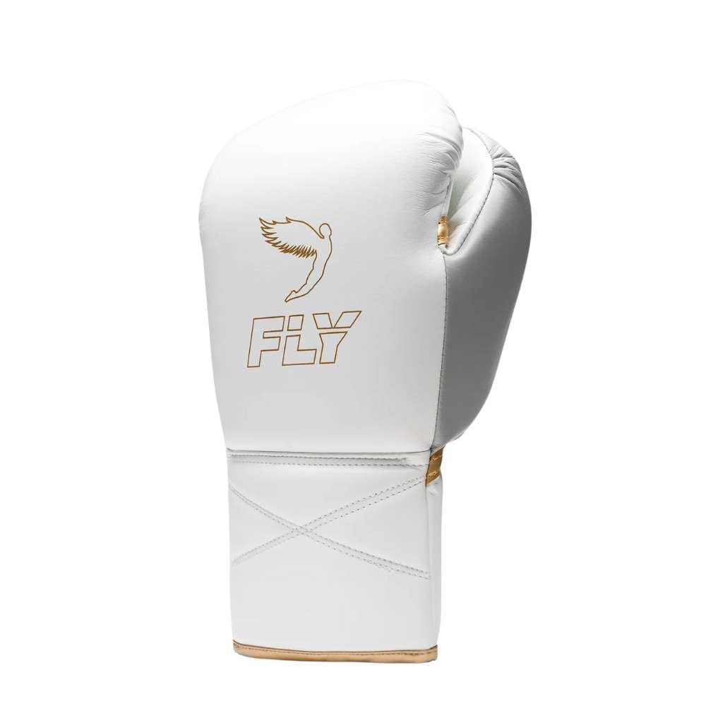 Fly Superlace Pro X 2 Gloves White/Grey/Gold-Fly
