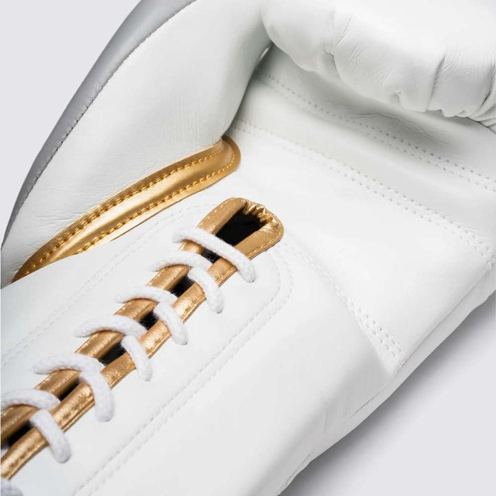 Fly Superlace Pro X 2 Gloves White/Grey/Gold-Fly