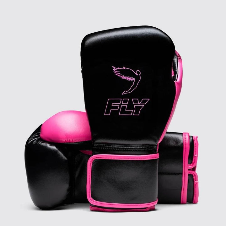 Fly Superloop Pro X 2 Gloves Black/Knockout Pink-Fly