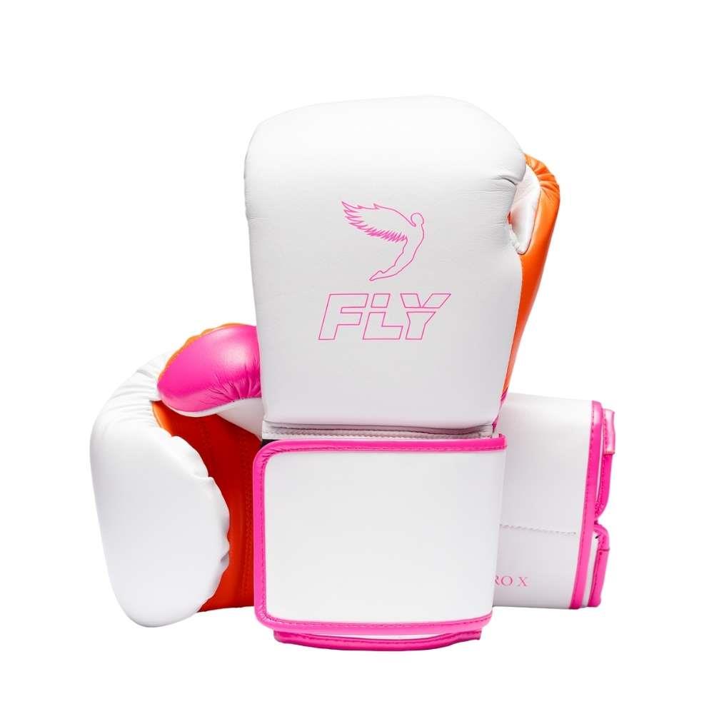 Fly Superloop Pro X 2 Gloves White/Pink/Orange-Fly