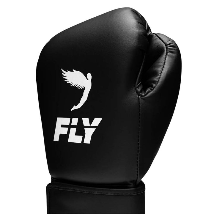 Fly Team Boxing Gloves - Black/White-Fly