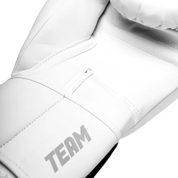 Fly Team Boxing Gloves - White-Fly