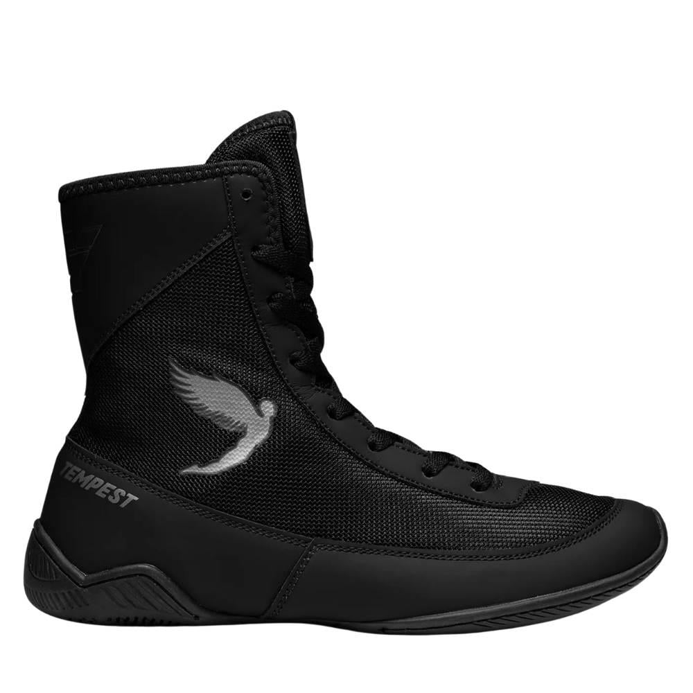 Fly Tempest Boxing Boots - Black/Black-Fly