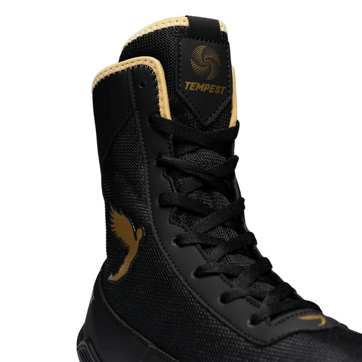 Fly Tempest Boxing Boots - Black/Gold-Fly