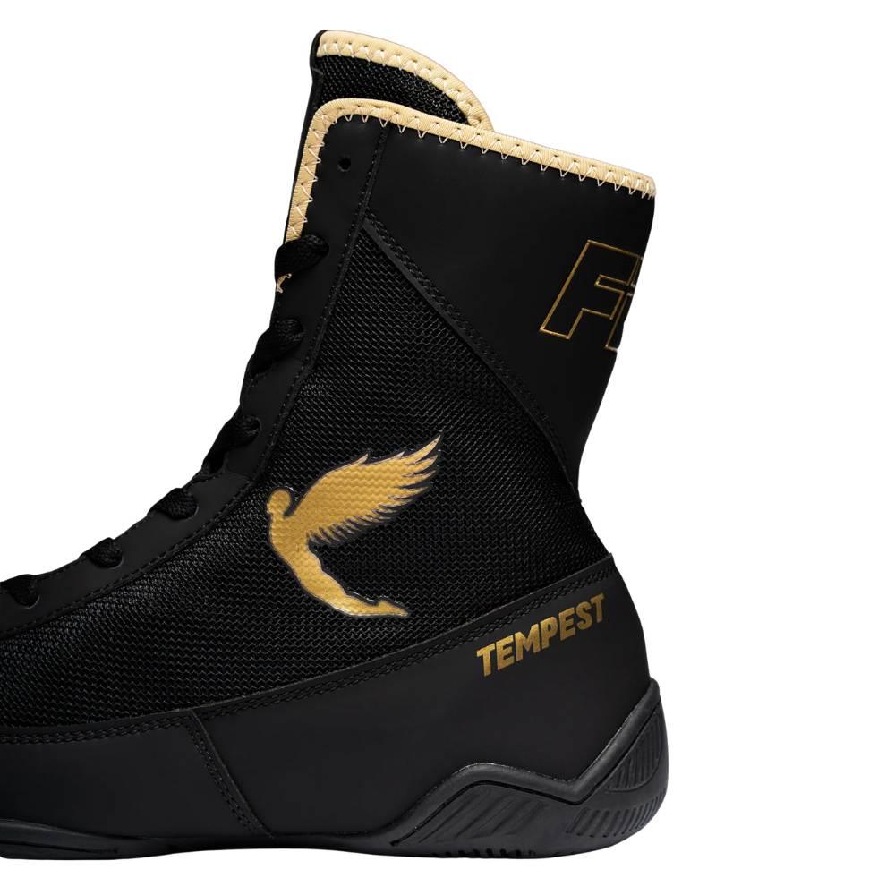 Fly Tempest Boxing Boots - Black/Gold-Fly