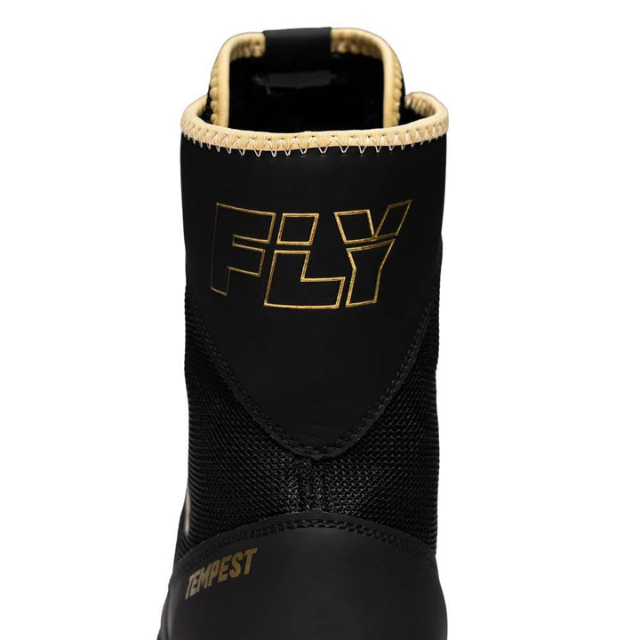 Fly Tempest Boxing Boots - Black/Gold-Fly