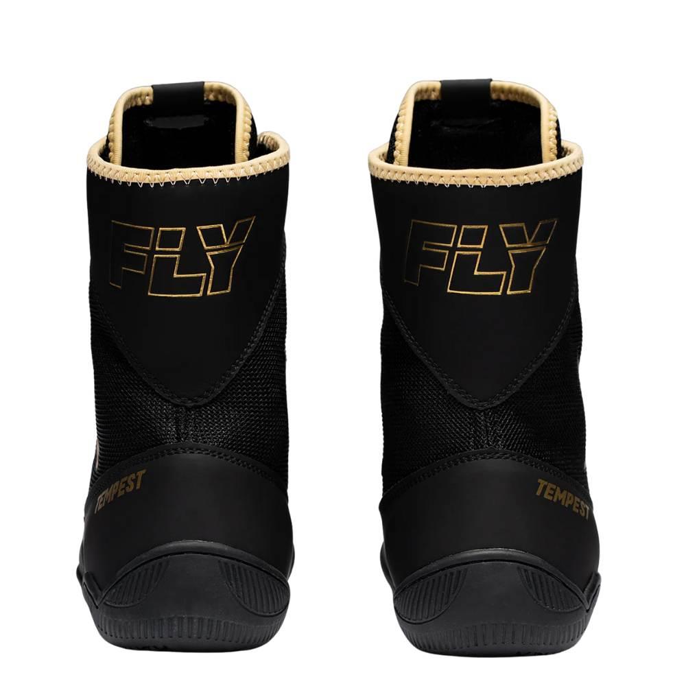 Fly Tempest Boxing Boots - Black/Gold-Fly