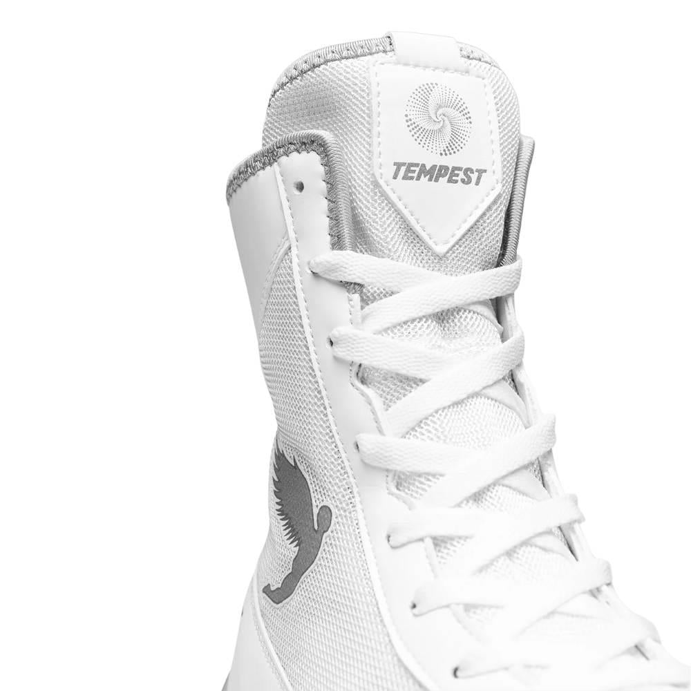 Fly Tempest Boxing Boots - White/Grey-Fly