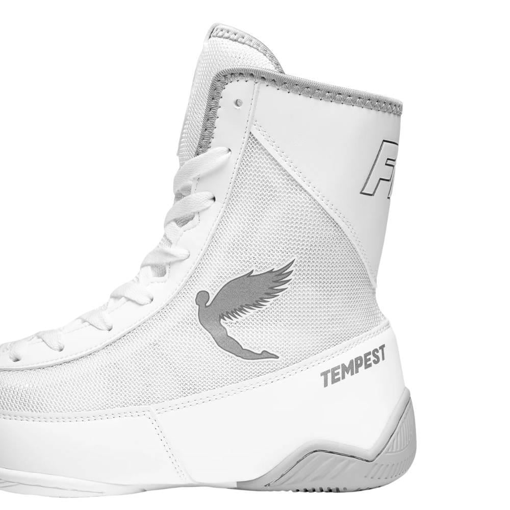 Fly Tempest Boxing Boots - White/Grey-Fly