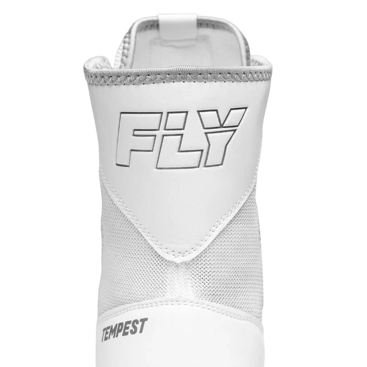 Fly Tempest Boxing Boots - White/Grey-Fly