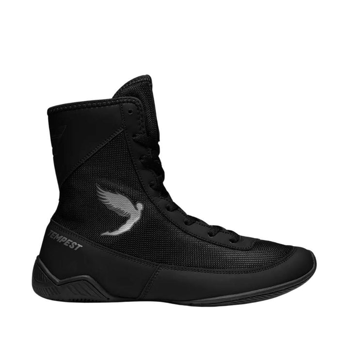 Fly Tempest Kids Boxing Boots - Black/Black-Fly