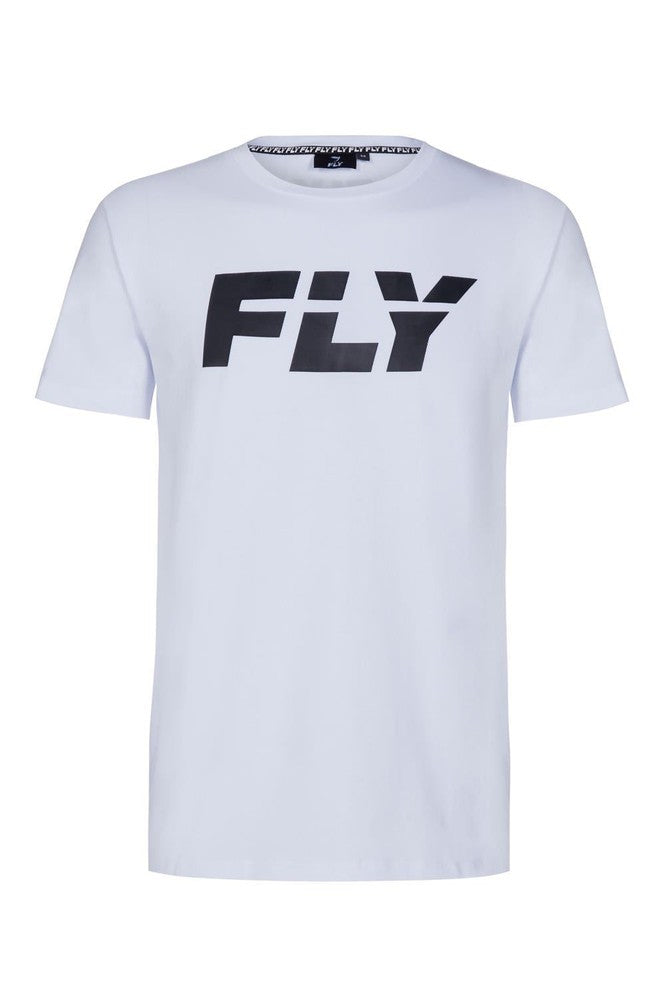 Fly Big Logo Training Tee - White