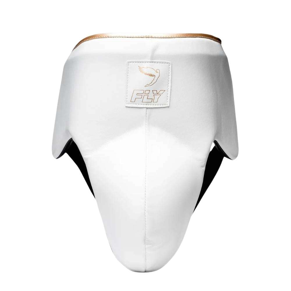Fly Wraith X Groin Guard - White/Grey/Gold-Fly