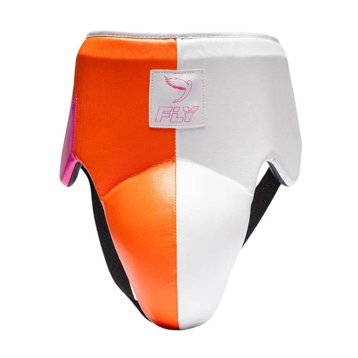 Fly Wraith X Groin Guard - White/Pink/Orange-Fly