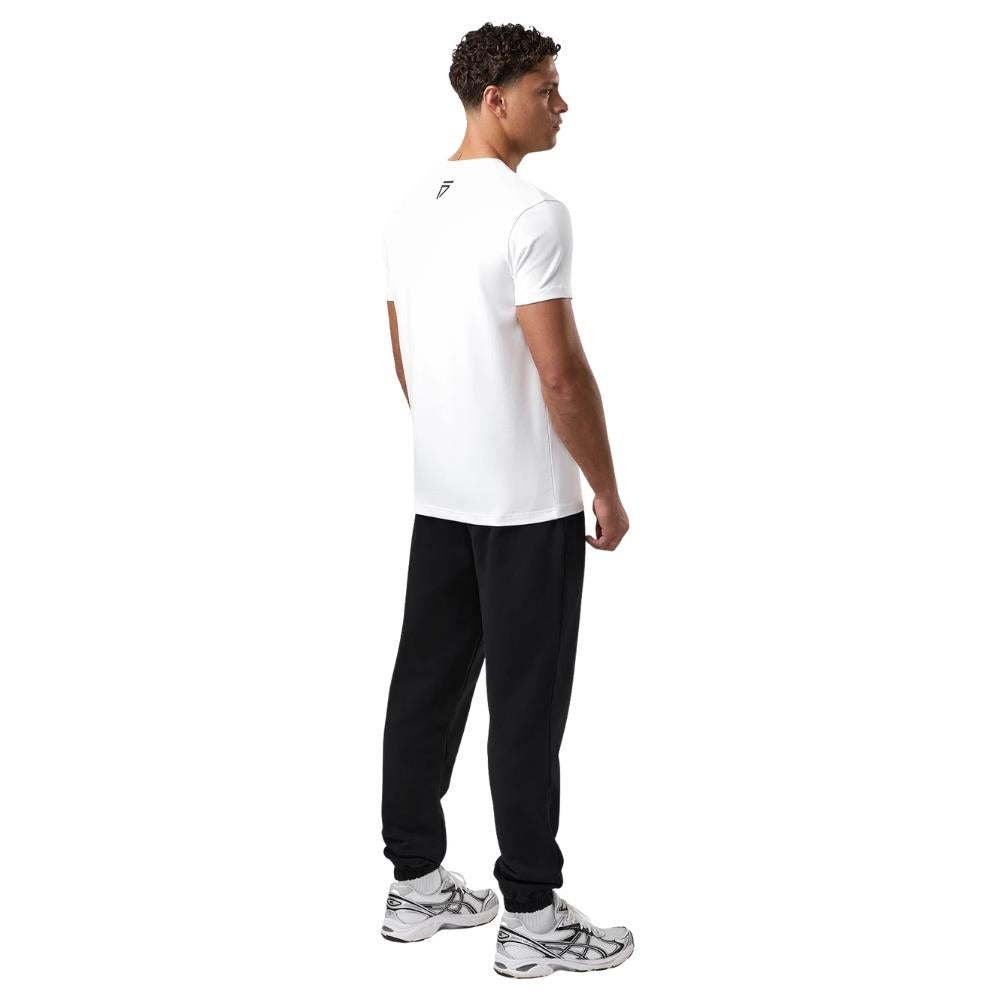 Gym King Fight Division Essential Tee - White-Fight Equipment UK
