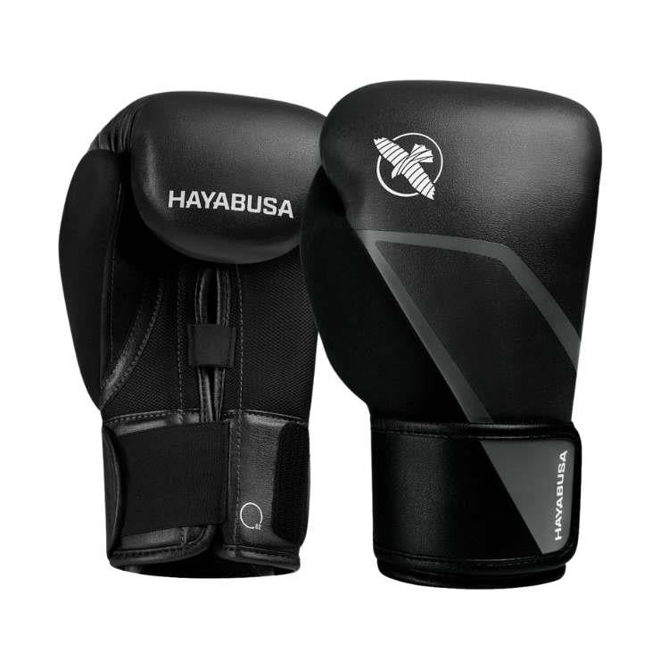 Hayabusa E1 Boxing Gloves - Black-Hayabusa