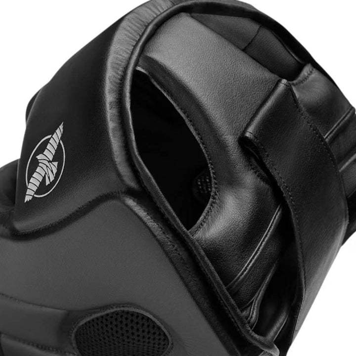 Hayabusa T3 MMA Head Guard - Black/Black-Hayabusa