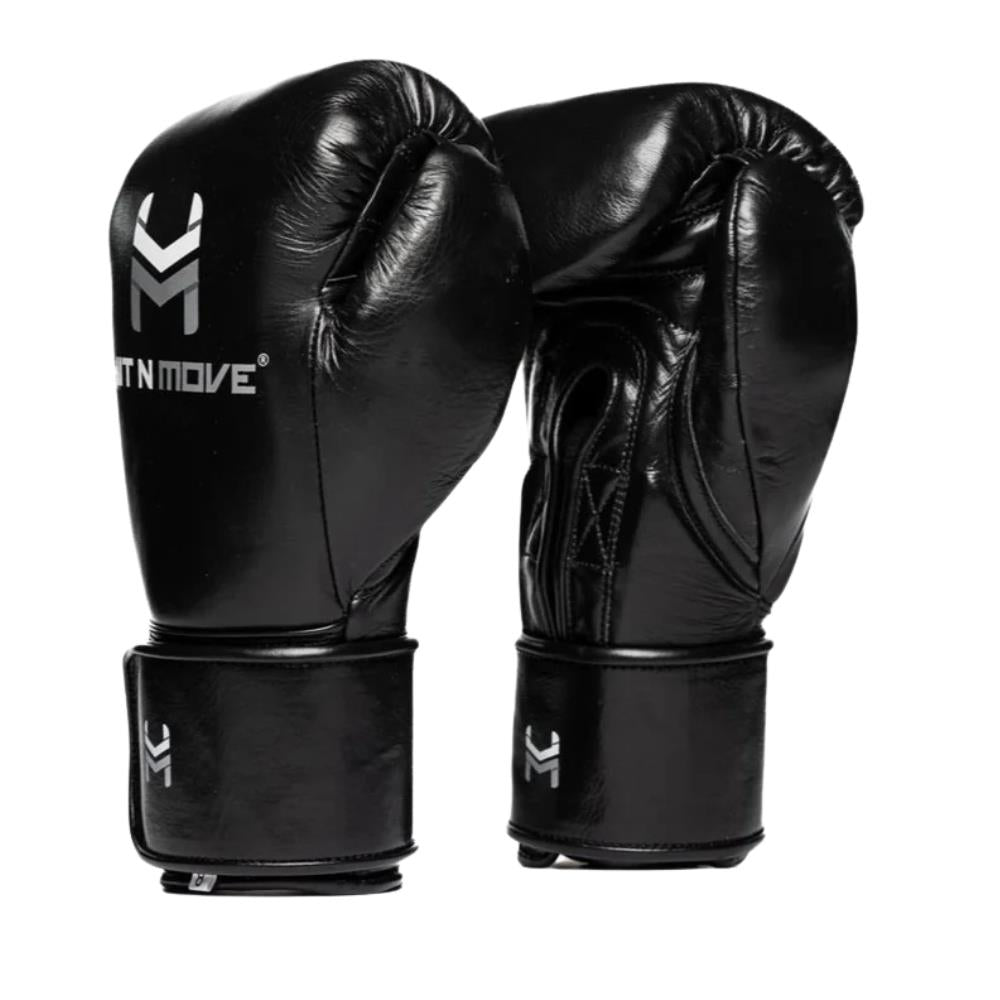 Hit N Move Horse Hair Boxing Glove - Black-Hit N Move