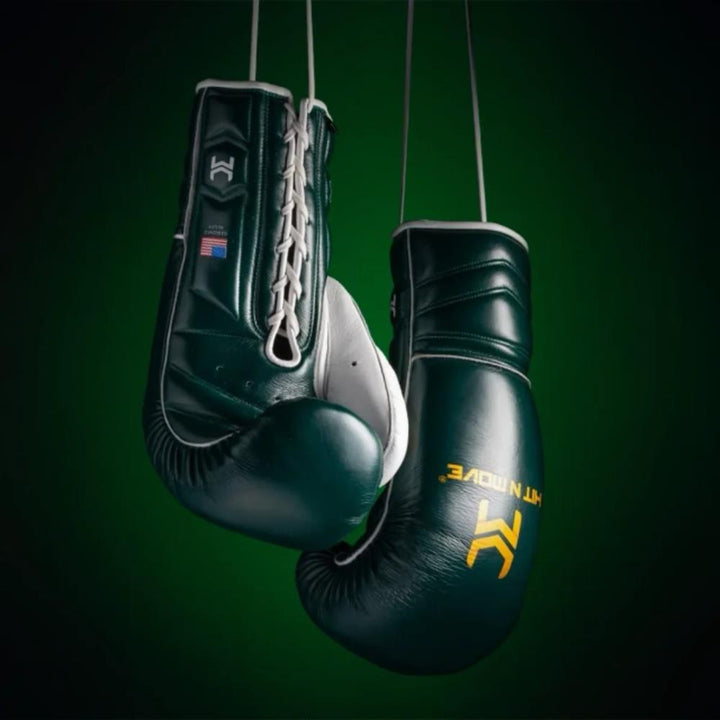Hit N Move Vector Boxing Glove - Forest Green-Hit N Move