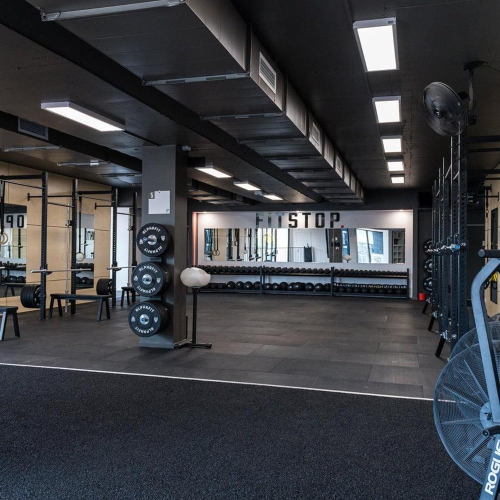 Indoor Sled Track – 2m Wide-Sprung Gym Flooring